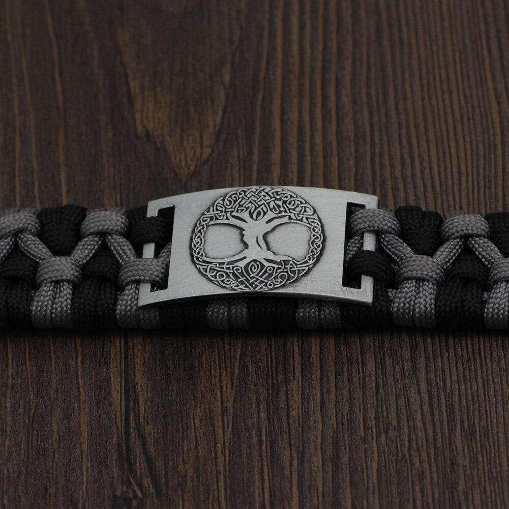 Bracelet Yggdrasil paracorde-HERITAGE VIKING
