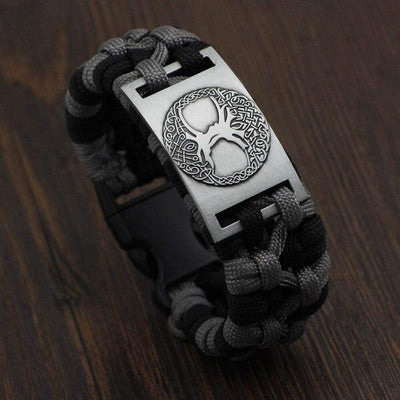 Bracelet Yggdrasil paracorde-HERITAGE VIKING