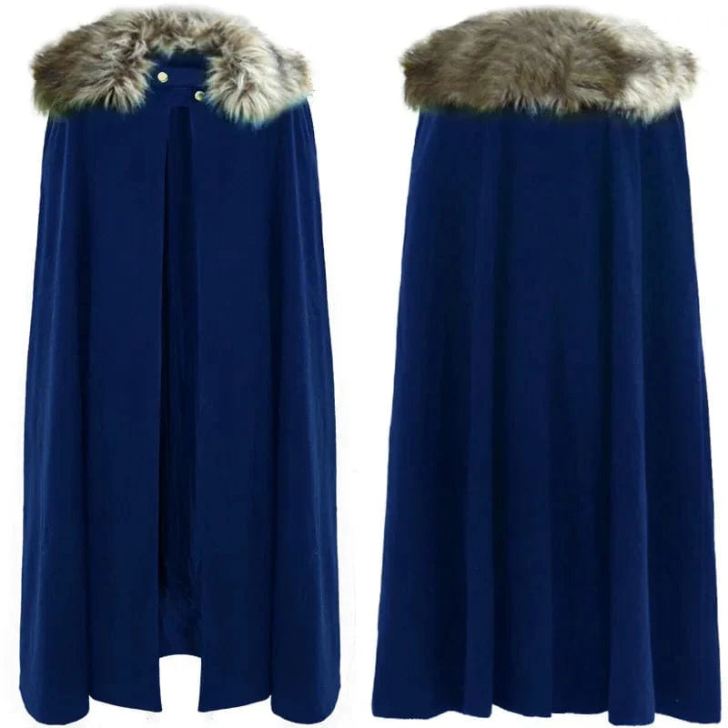 Cape viking avec fourrure-HERITAGE VIKING