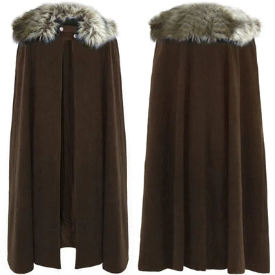 Cape viking avec fourrure-HERITAGE VIKING