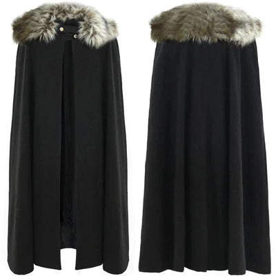 Cape viking avec fourrure-HERITAGE VIKING