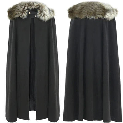 Cape viking avec fourrure-HERITAGE VIKING