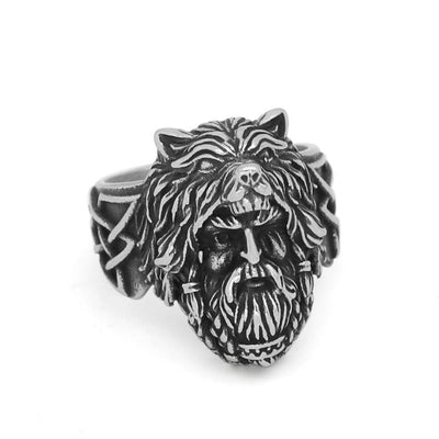 Chevalière Odin | Acier Inoxydable-HERITAGE VIKING