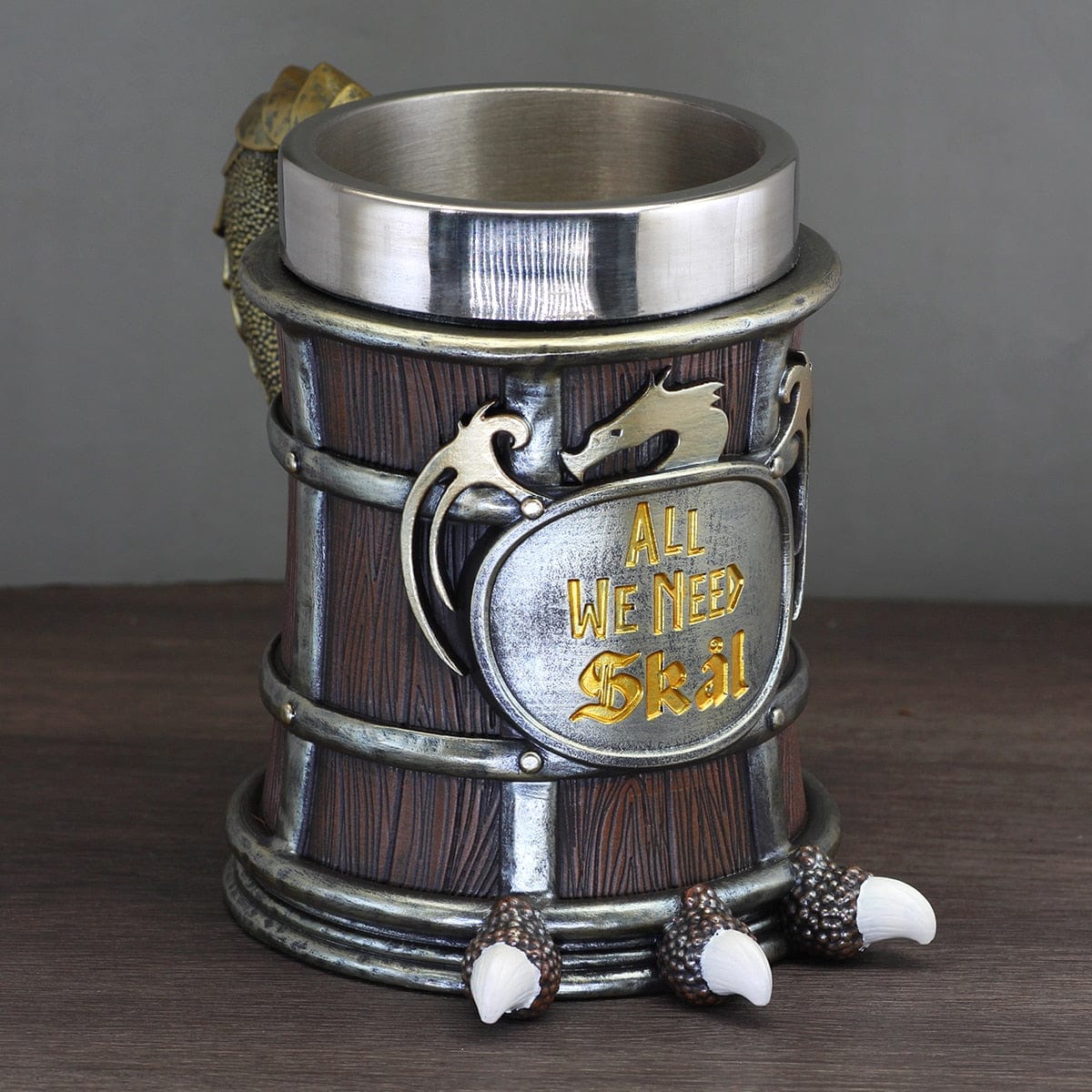 Chope viking "All we need skal" en résine-HERITAGE VIKING