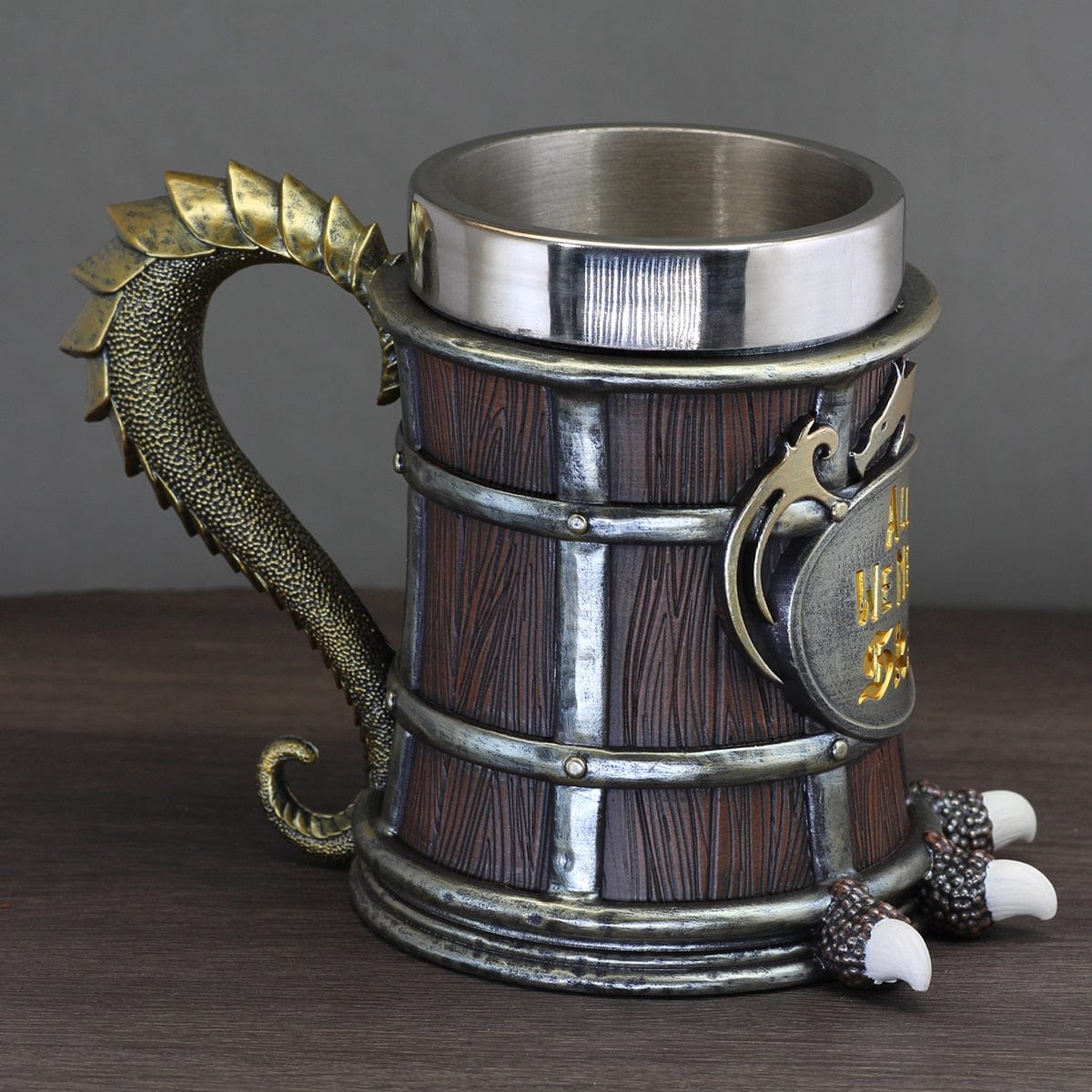 Chope viking "All we need skal" en résine-HERITAGE VIKING