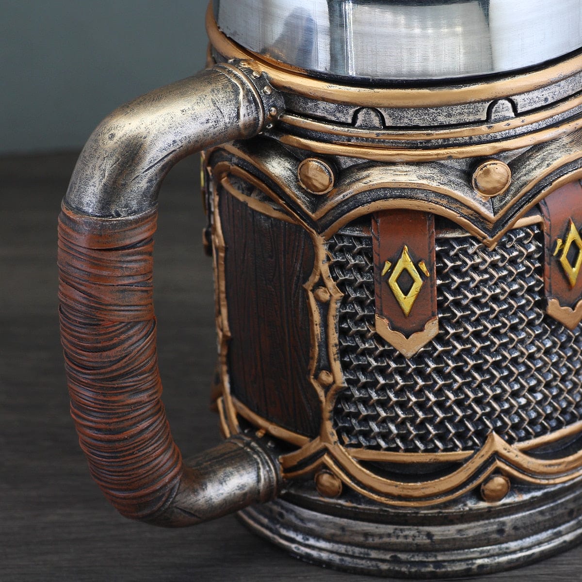 Chope viking "Berserker Fury" en résine-HERITAGE VIKING