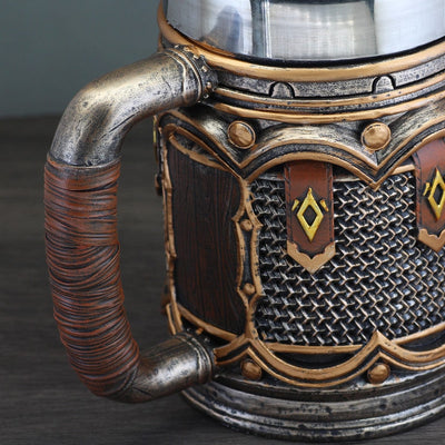 Chope viking "Berserker Fury" en résine-HERITAGE VIKING