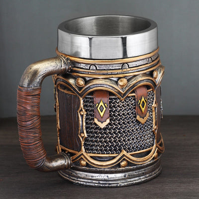 Chope viking "Berserker Fury" en résine-HERITAGE VIKING