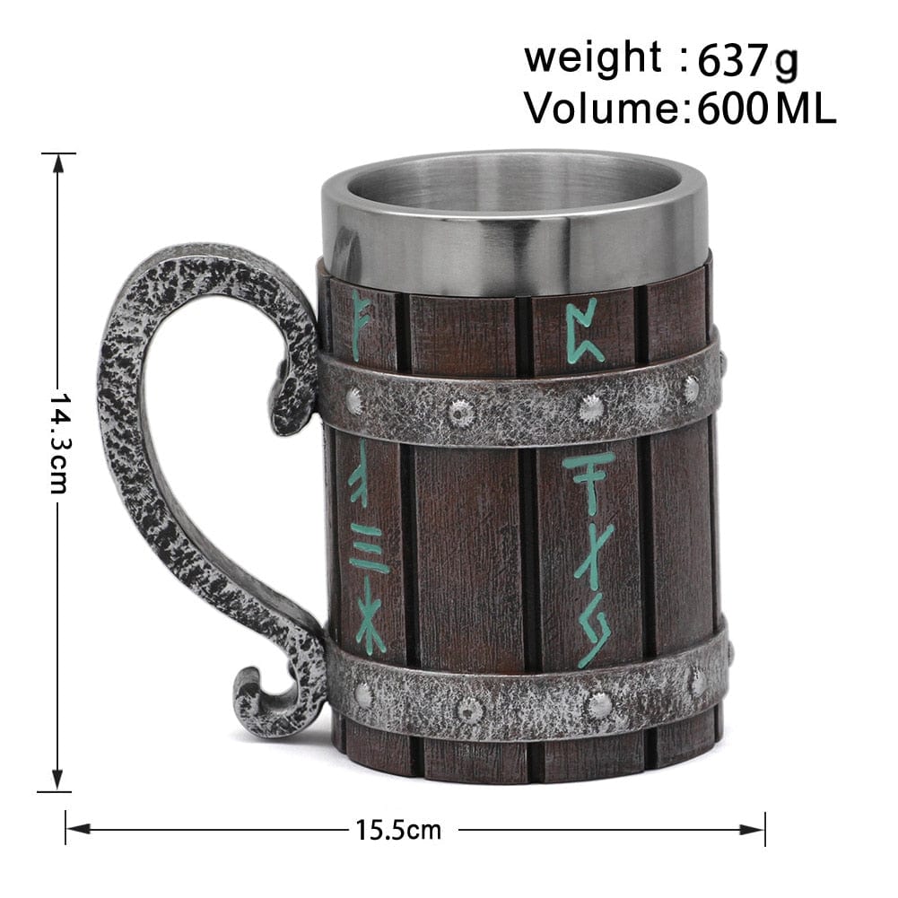 Chope viking porteuse de rune nordique-HERITAGE VIKING