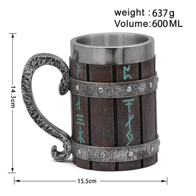 Chope viking porteuse de rune nordique-HERITAGE VIKING