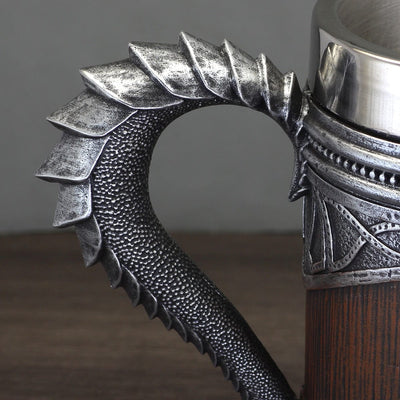 Chope viking "souffle du dragon" en résine-HERITAGE VIKING