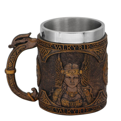 Chope viking "Tankard des Ailes de la Valkyrie"-HERITAGE VIKING