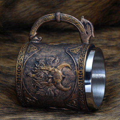 Chope Viking "Tankard des Yeux d'Odin"-HERITAGE VIKING