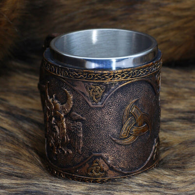 Chope Viking "Tankard des Yeux d'Odin"-HERITAGE VIKING