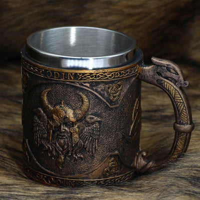Chope Viking "Tankard des Yeux d'Odin"-HERITAGE VIKING