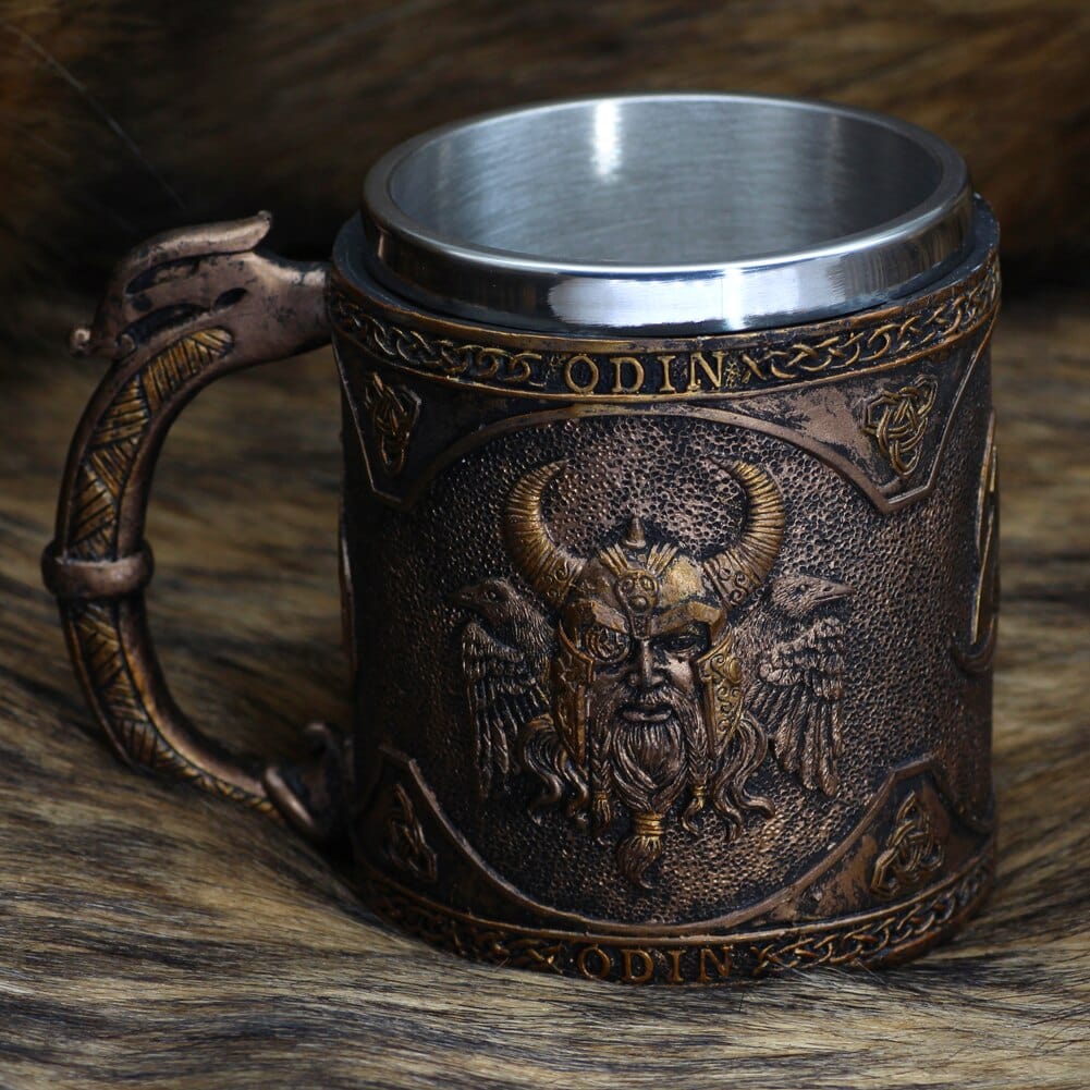 Chope Viking "Tankard des Yeux d'Odin"-HERITAGE VIKING