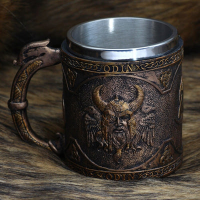 Chope Viking "Tankard des Yeux d'Odin"-HERITAGE VIKING