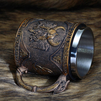 Chope Viking "Tankard des Yeux d'Odin"-HERITAGE VIKING