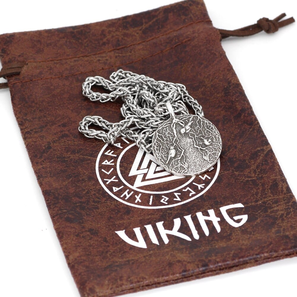 Collier arbre éternel Yggdrasil-HERITAGE VIKING
