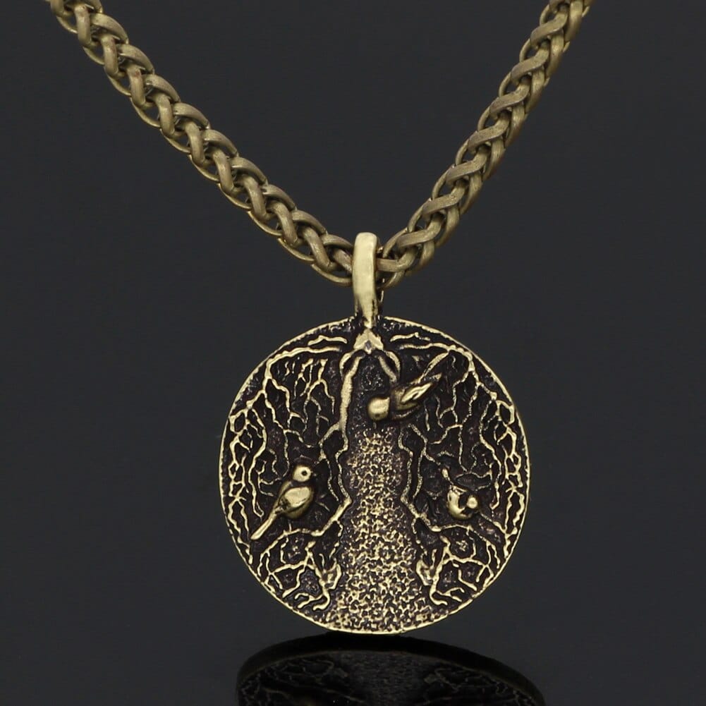 Collier arbre éternel Yggdrasil-HERITAGE VIKING