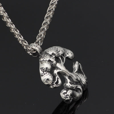 Collier arbre souverain Yggdrasil-HERITAGE VIKING