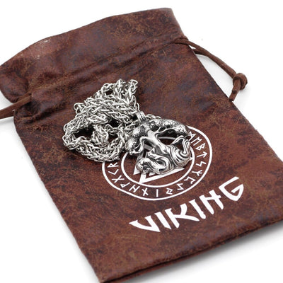 Collier arbre souverain Yggdrasil-HERITAGE VIKING