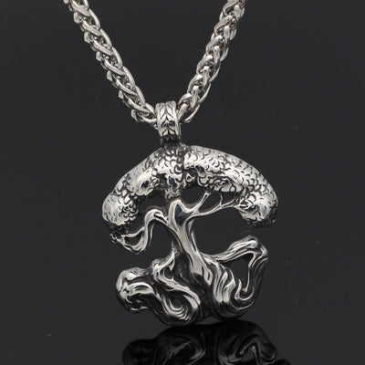 Collier arbre souverain Yggdrasil-HERITAGE VIKING