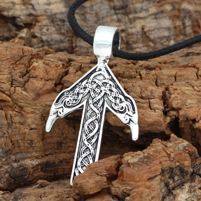 Collier Augure des corbeaux d'odin-HERITAGE VIKING