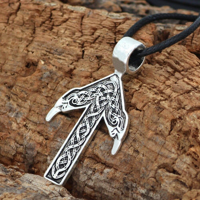 Collier Augure des corbeaux d'odin-HERITAGE VIKING