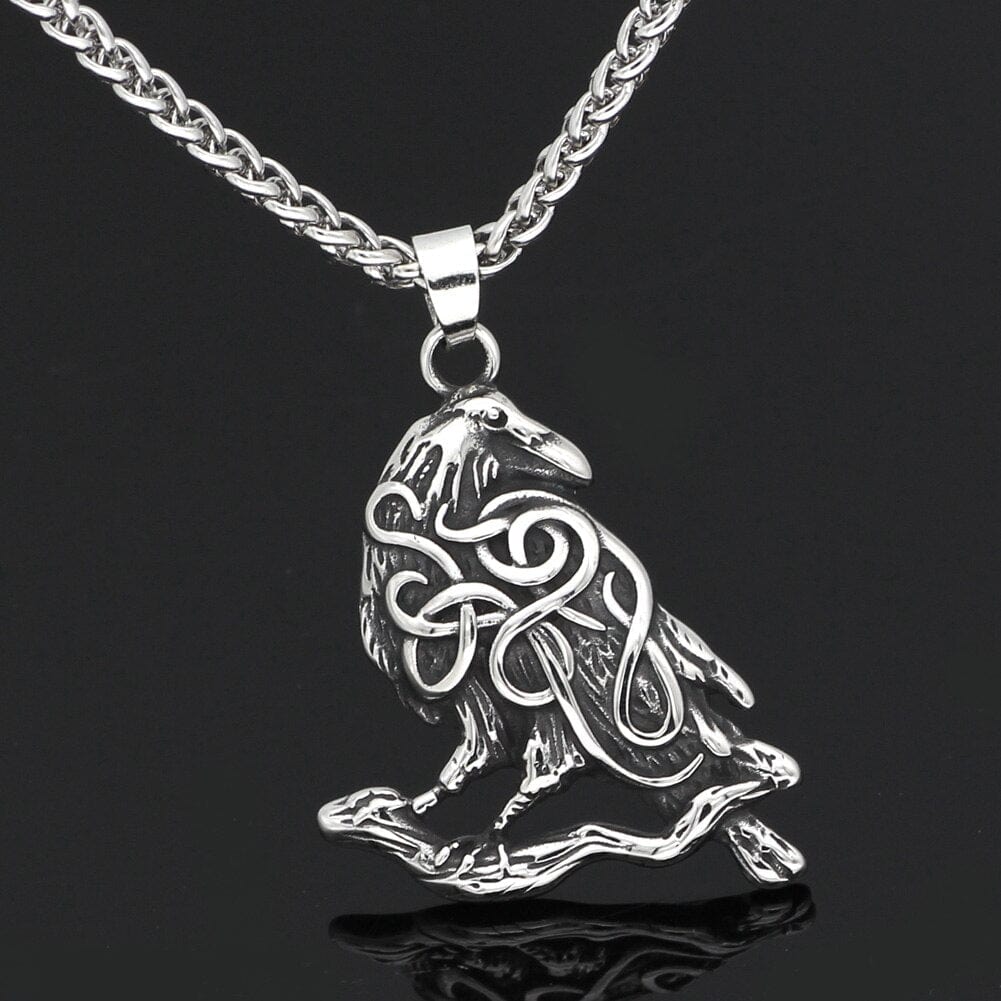 Collier Corbeau compagnon d'Odin-HERITAGE VIKING
