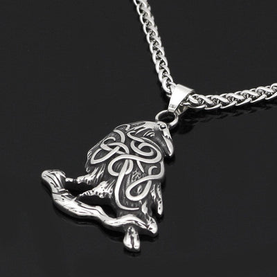 Collier Corbeau compagnon d'Odin-HERITAGE VIKING