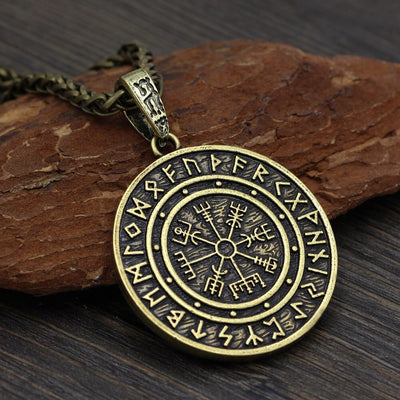 Collier d'orientation Vegvisir-HERITAGE VIKING