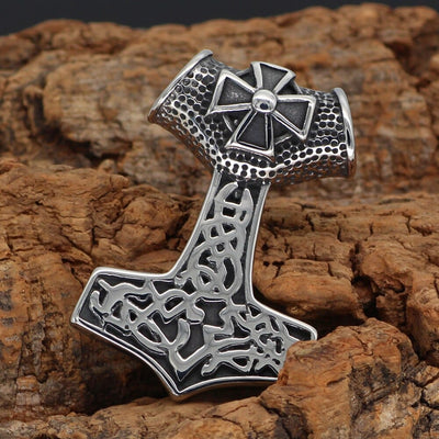Collier de bravoure Mjolnir ornementé-HERITAGE VIKING