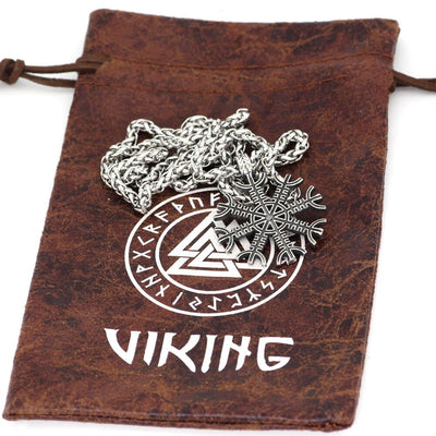 Collier de courage Aegishjalmur-HERITAGE VIKING