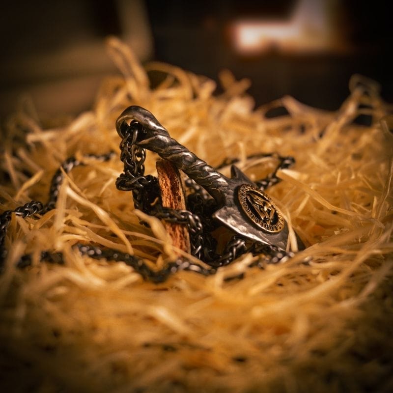 Collier de flèches viking - Rune Valknut-HERITAGE VIKING