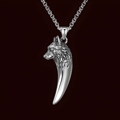 Collier de loup "Ne jamais abandonner"-HERITAGE VIKING
