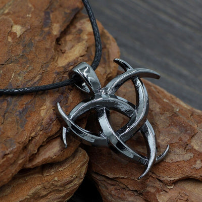 Collier "Don de la poésie" Triple corne d'Odin-HERITAGE VIKING
