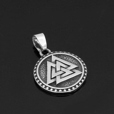 Collier du combattant - Valknut-HERITAGE VIKING