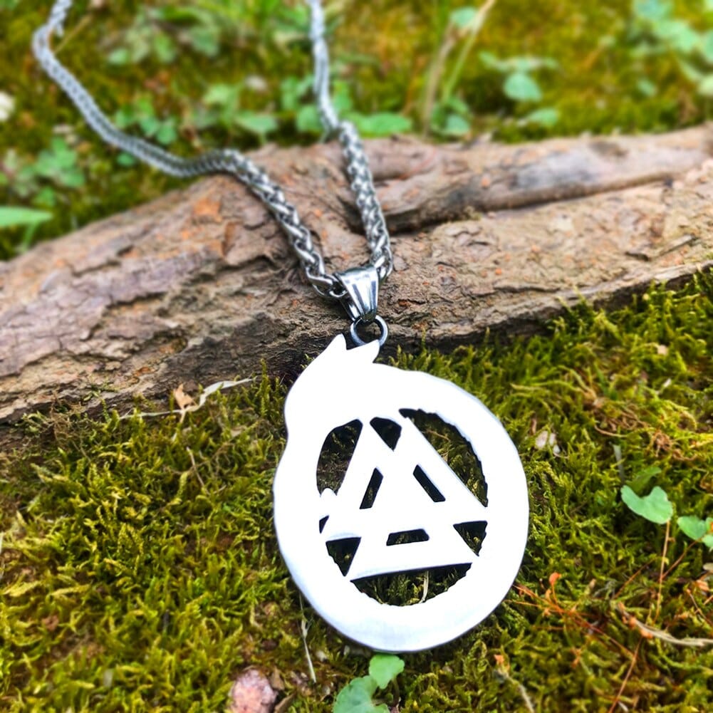 Collier du valeureux combattant - Valknut-HERITAGE VIKING