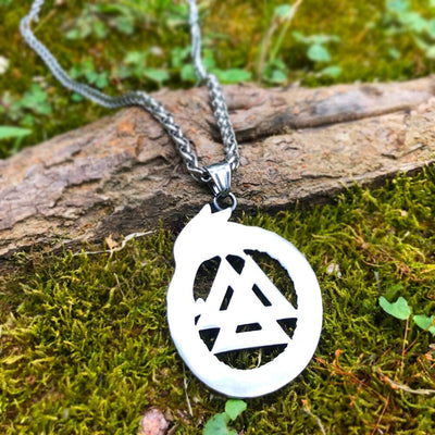 Collier du valeureux combattant - Valknut-HERITAGE VIKING