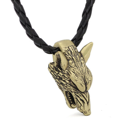 Collier fureur du loup Fenrir-HERITAGE VIKING