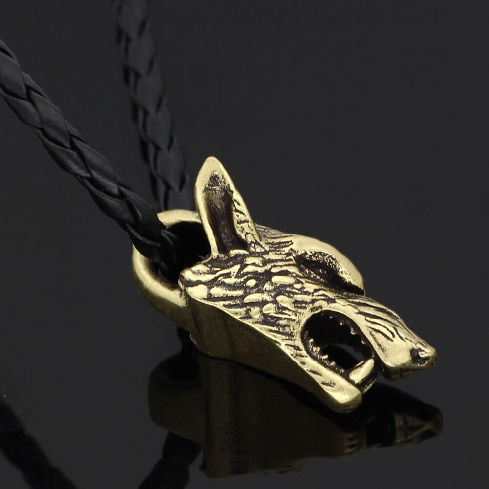 Collier fureur du loup Fenrir-HERITAGE VIKING
