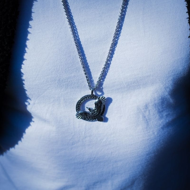 Collier Gloire d'Odin - corbeau de vision-HERITAGE VIKING