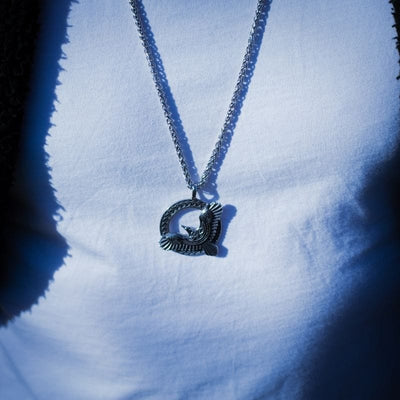 Collier Gloire d'Odin - corbeau de vision-HERITAGE VIKING