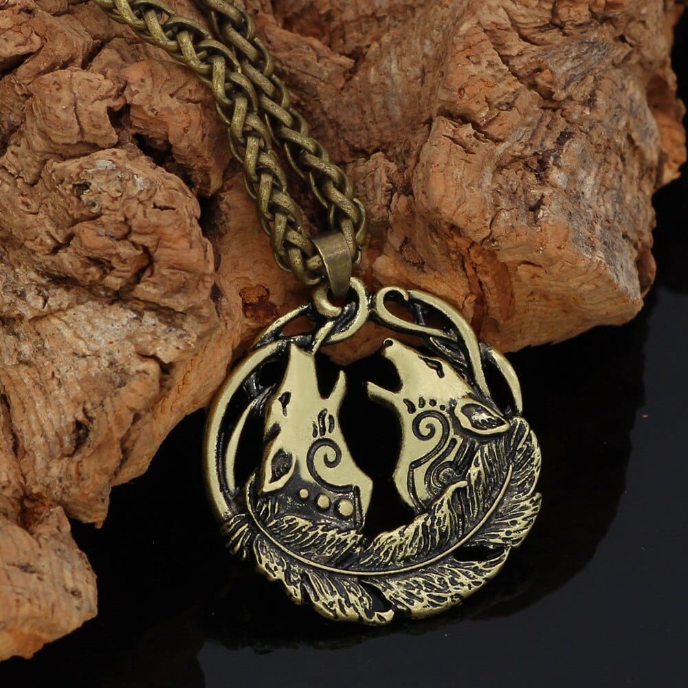 Collier hurlement des loups-HERITAGE VIKING