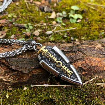 Collier lance d'Odin - Valknut-HERITAGE VIKING