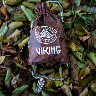 Collier lance d'Odin - Valknut-HERITAGE VIKING