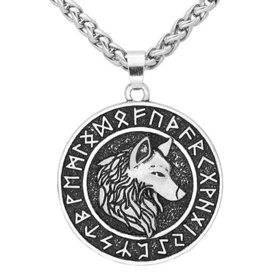 Collier Loup | Alliage de Zinc-HERITAGE VIKING