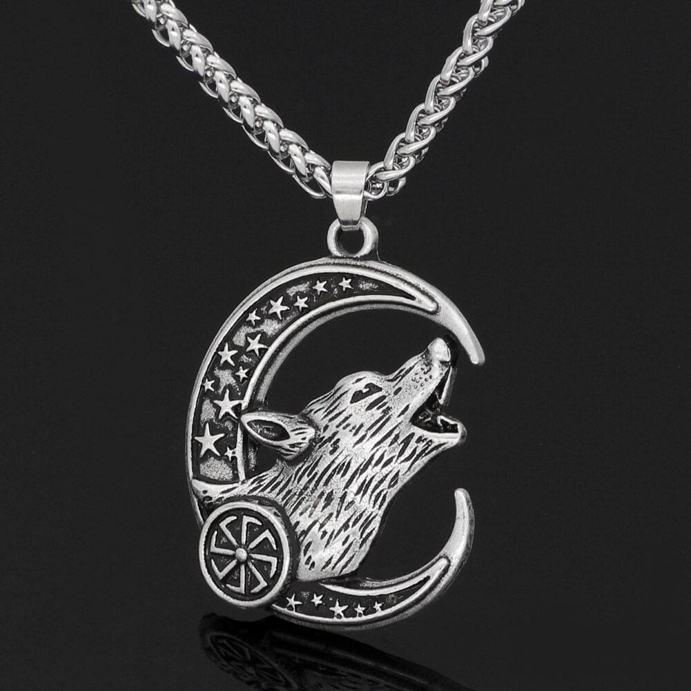 Collier loup d'Odin-HERITAGE VIKING