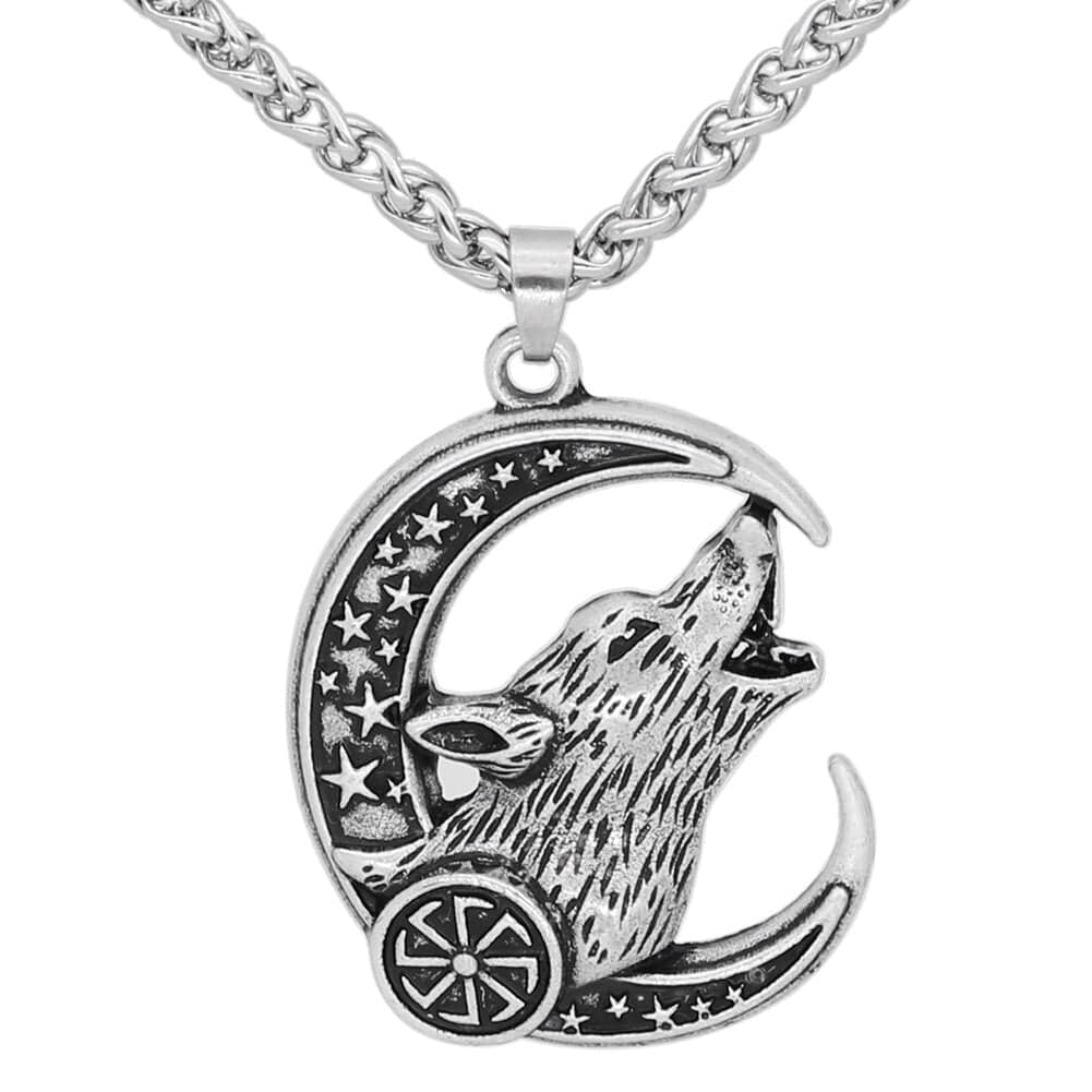 Collier loup d'Odin-HERITAGE VIKING